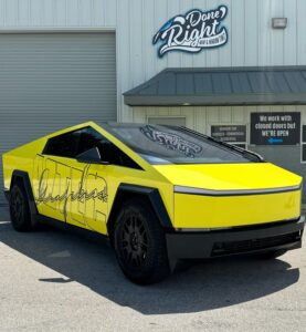 Tesla window tinting and wrap in Port St Lucie