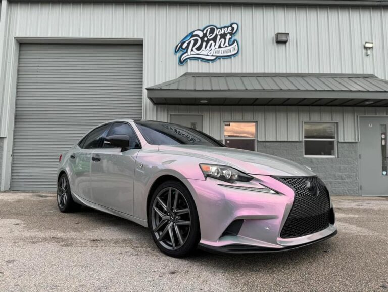 Transform your car with Done Right customized wraps