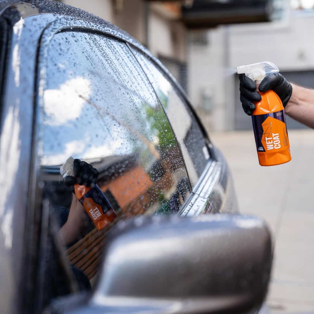 How to Care for Your Car After a Ceramic Coating Application gyeon wet coat hydrophobic protection