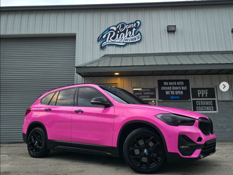 Custom car wrap in Port St Lucie